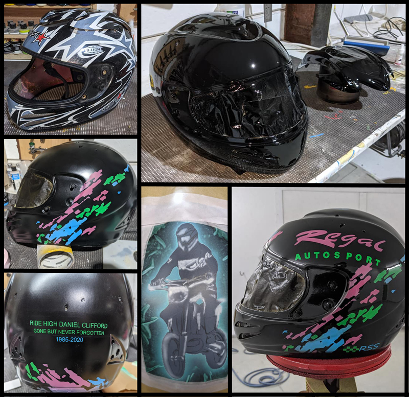 Regal autosport motorcycle helmet